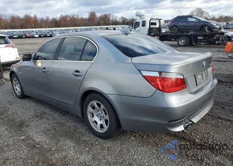 2004 BMW 525 I из США, поврежденный, VIN WBANA53554B846591